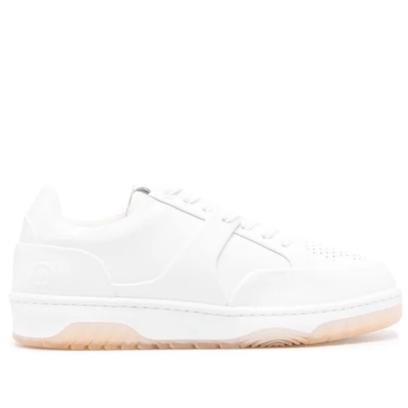 BRAND NEW IRO WHITE CALF LEATHER “ALEX” SNEAKERS! Very ON TREND! SIZE 37 - Picture 1 of 13
